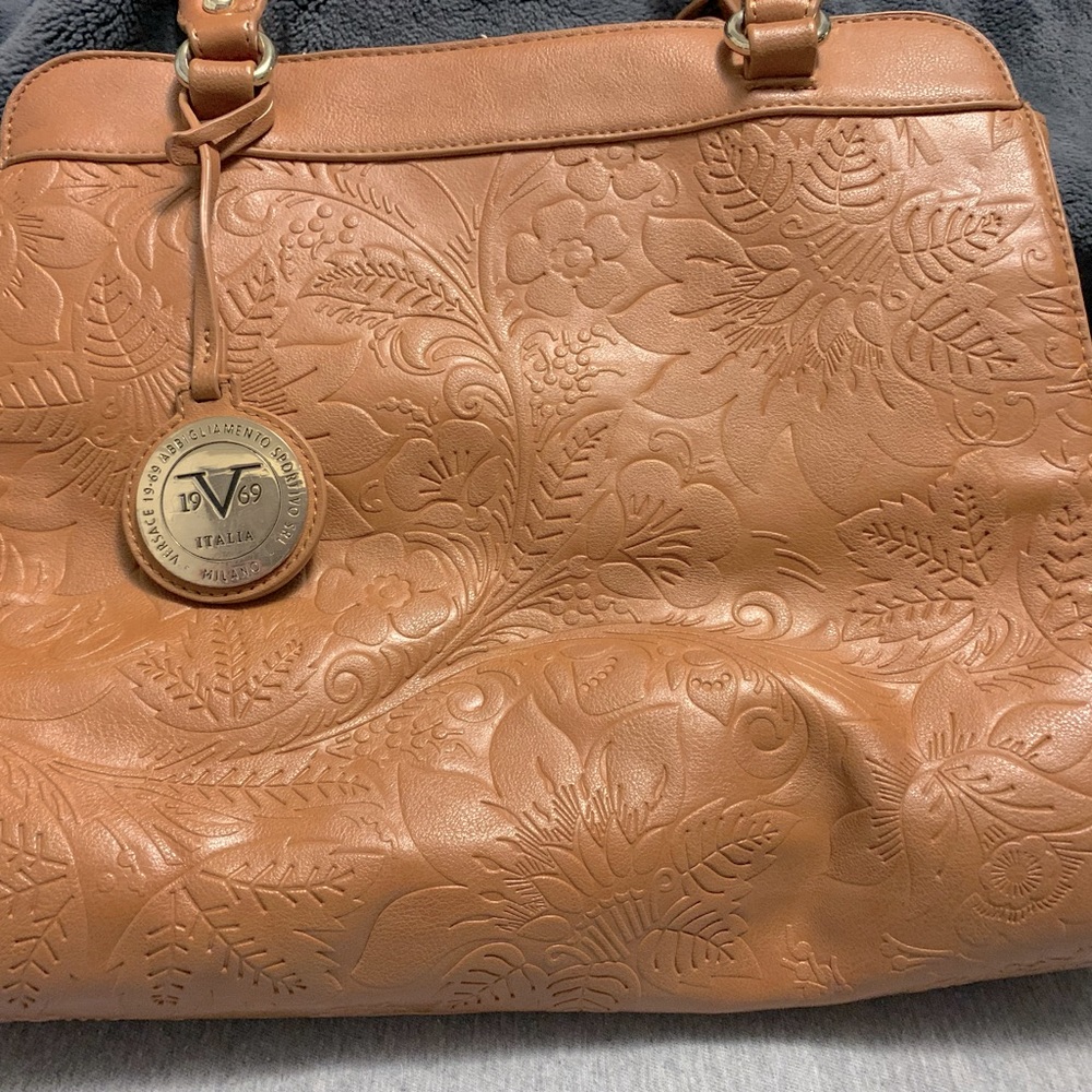 Versace leather purse
